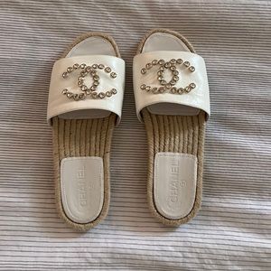 Vintage Chanel Slides